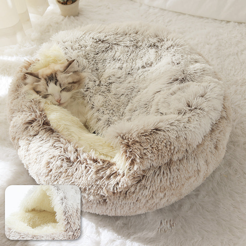 Plushy Cat Nest Bed