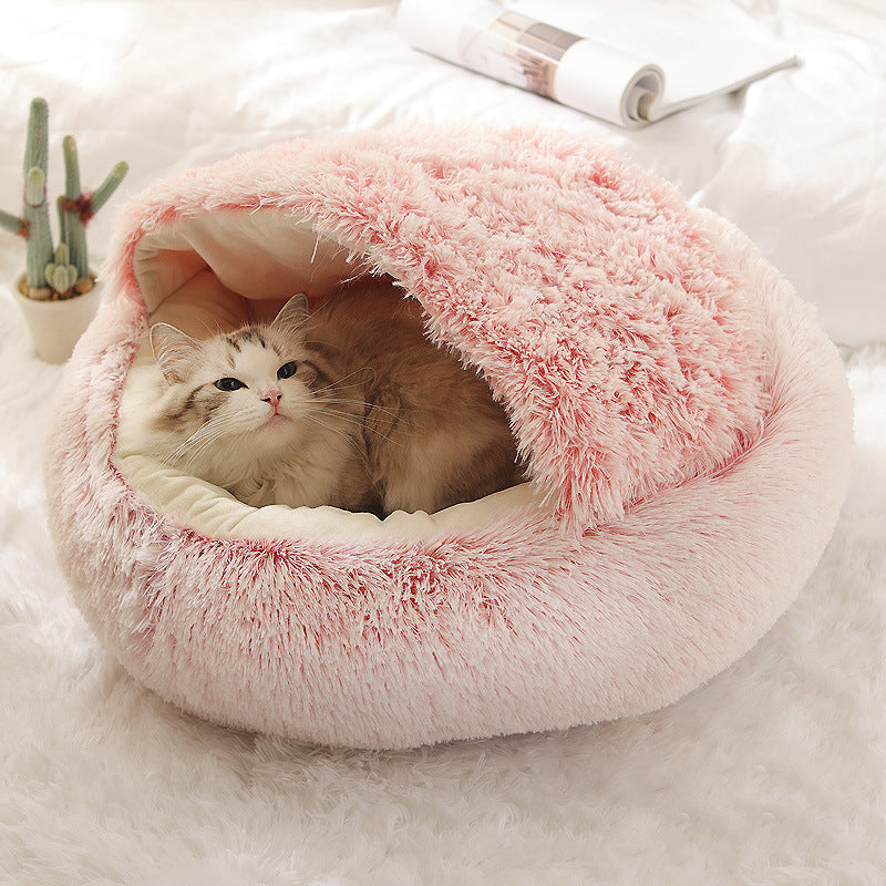 Plushy Cat Nest Bed