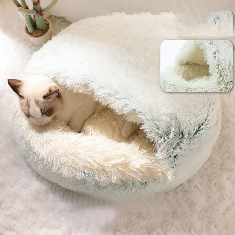 Plushy Cat Nest Bed