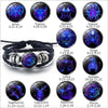 Zodiac Constellation Bracelet Braided Design Bracelet For Men Women Kids