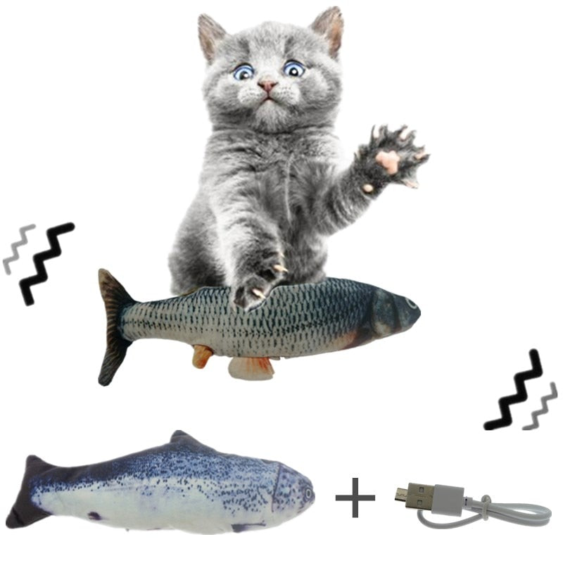 Dancing Cat Fish Toy