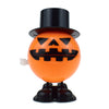 New Gift Halloween Wind-up Toy Winding Jumping Ghost Tooth Witch Zombie Pumpkin Kindergarten Small Toy